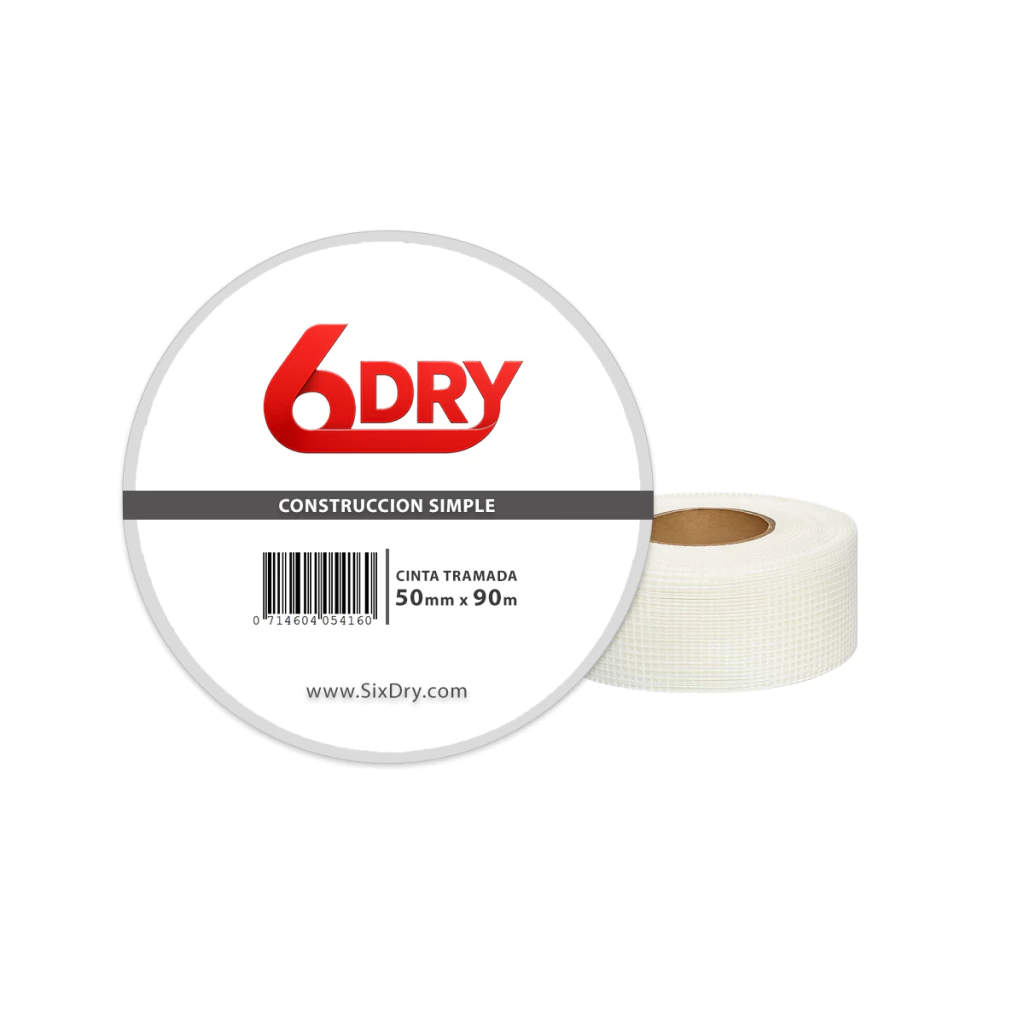 Cinta tramada SixDry 50 mm x 90 m